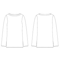 縫い代付き印刷型紙 LR70063