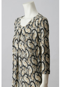 縫い代付き印刷済み型紙  8Sharon　コクーンTシャツワンピース