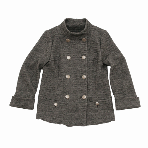 型紙通販、ハイネックダブルブレストジャケット