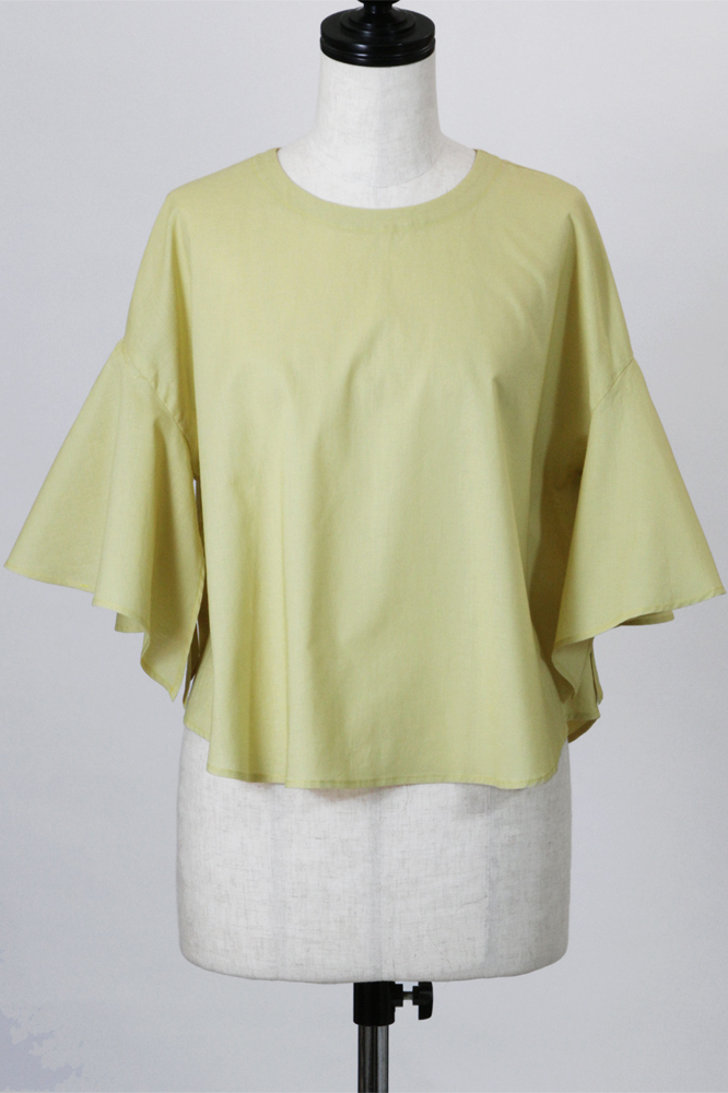 型紙通販  立体裁断 6Shona フレアースリーブブラウス