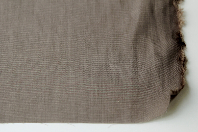 レーヨンコットンリネン カーキ ワンピース向け生地 50cm単位カット販売
