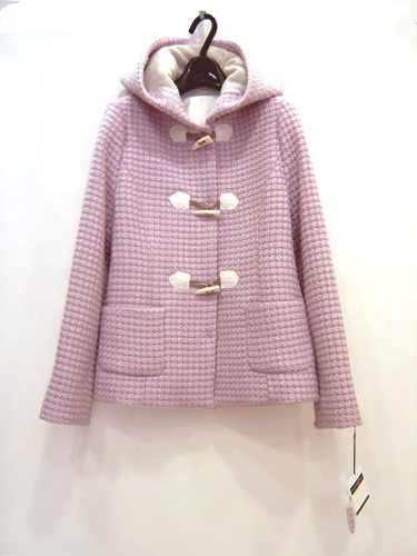 型紙通販、フーデッドショートコート 279Long