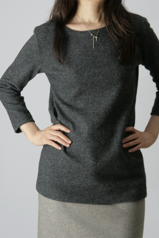 型紙通販 PDF型紙 中厚地用カットソーセーター 7Gigi~ジジ