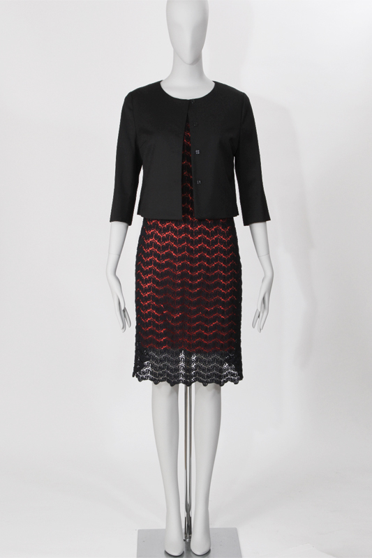 洋裁用型紙通販　PDF型紙　立体裁断 8Quin  ノースリーブ、タックスカートワンピース