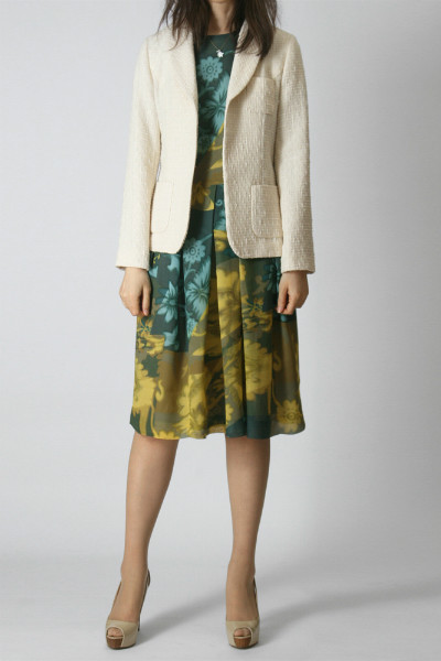 洋裁用型紙通販　PDF型紙　立体裁断　 アルディ　ノースリーブ、イレギュラータックスカートワンピース