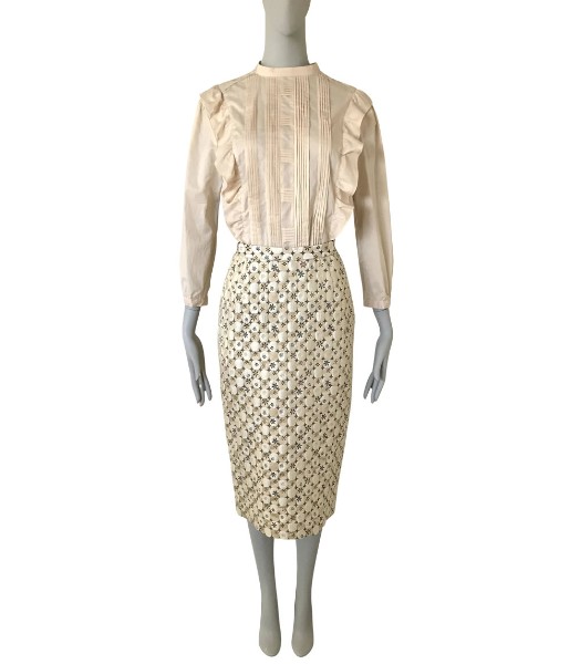 型紙 6Lemone ピンタックフリルブラウス