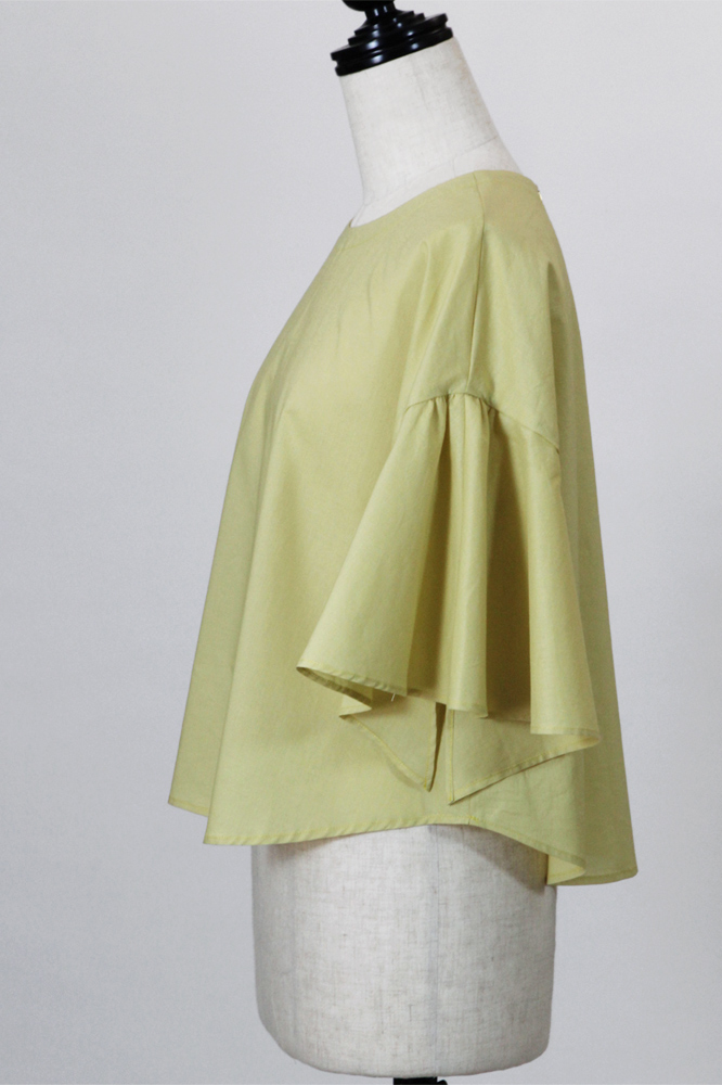 型紙通販  立体裁断 6Shona フレアースリーブブラウス