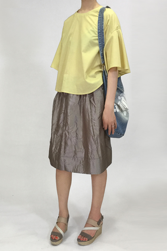 型紙通販  立体裁断 6Shona フレアースリーブブラウス