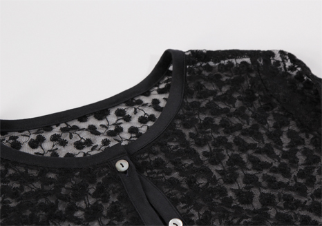 型紙　7Harlow ハーロー/ クルーネックカーディガン