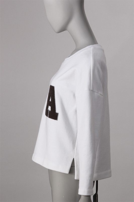 洋裁用型紙通販　型紙通販　7Jamie ドロップショルダークルーネックトレーナ​ー　立体裁断