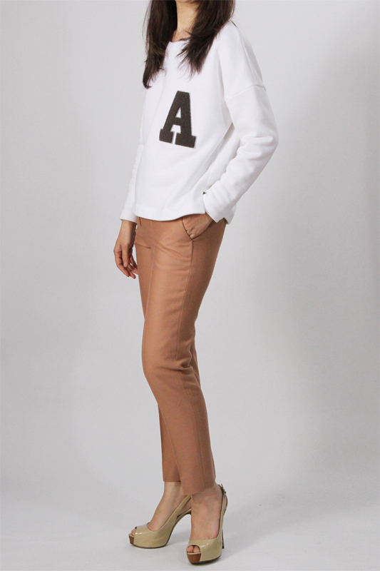 洋裁用型紙通販　型紙通販　7Jamie ドロップショルダークルーネックトレーナ​ー　立体裁断