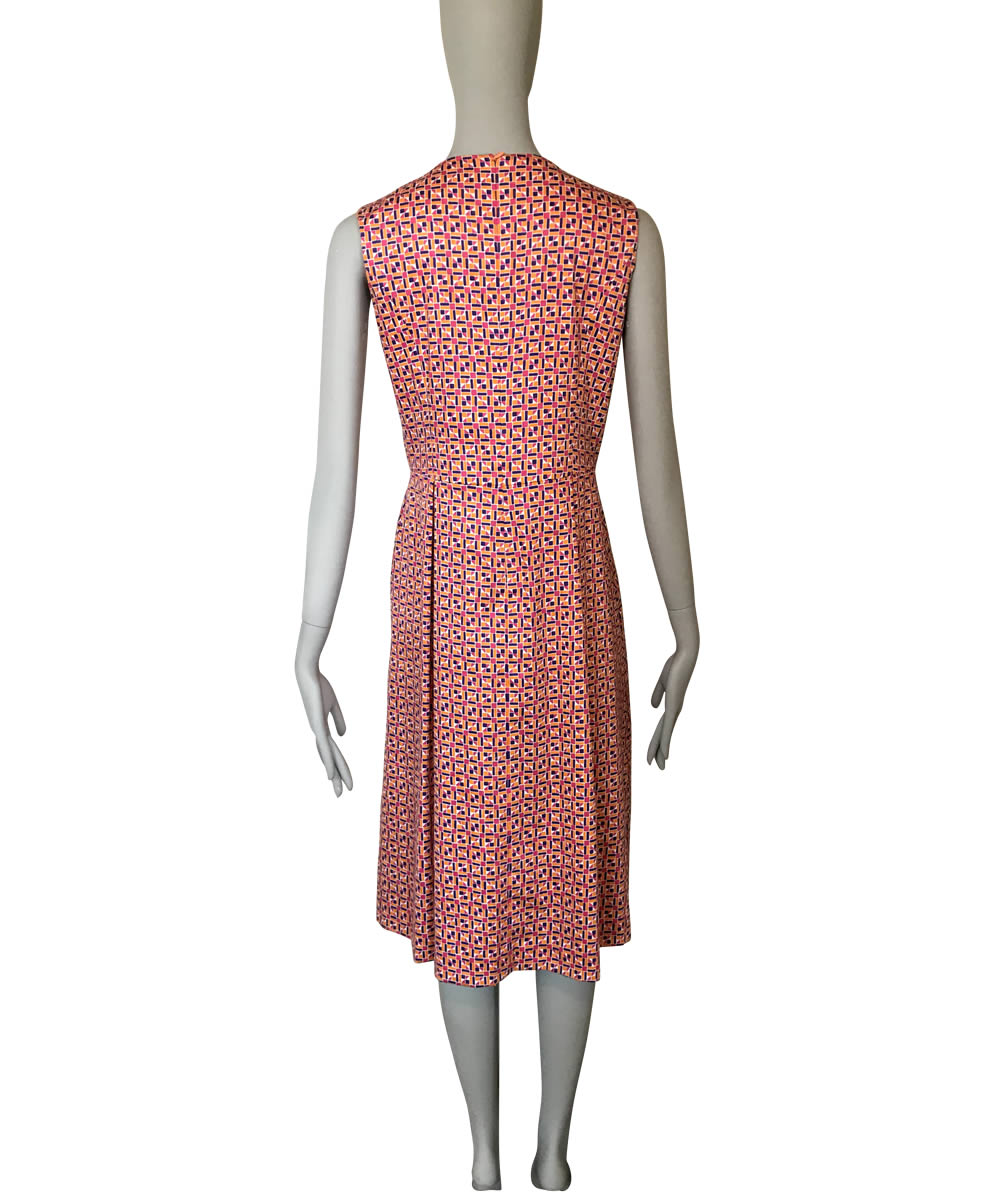 型紙 8Domina ウエスト切替タックワンピース