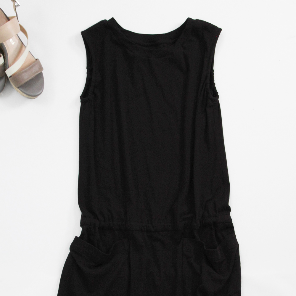 8Lin ウエストゴム、ノースリーブワンピース 型紙通販 立体裁断