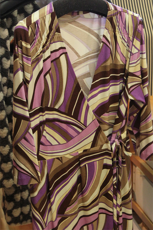 型紙通販 カシュクールジャージーワンピース オプション袖付き