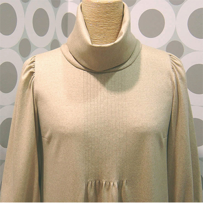 型紙通販、Tina　タートルAラインワンピース