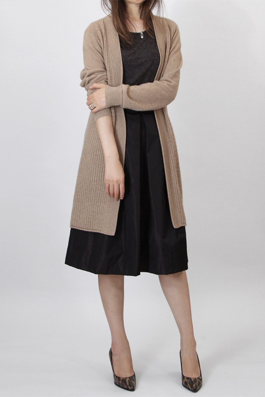 型紙通販 ミディ丈タックスカート 9Nono