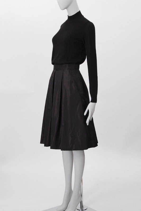 型紙通販 ミディ丈タックスカート 9Nono