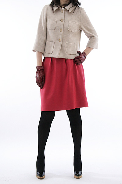 型紙通販 ヨーク切り替え、コクーンスカート