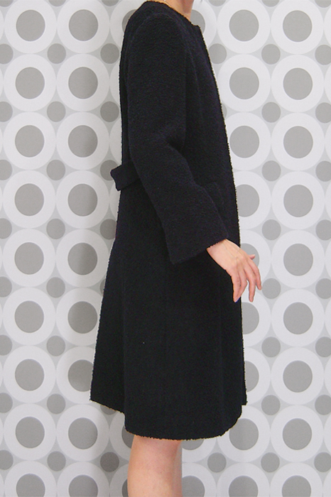 型紙通販、衿なしベルテッドコート Jacky~ジャッキー