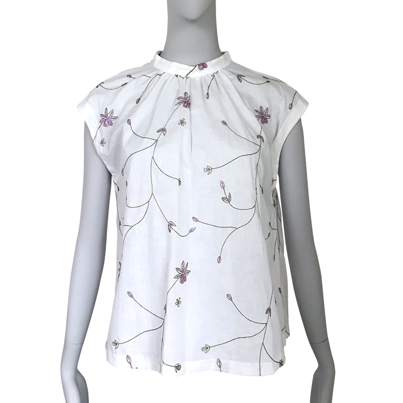 型紙 6Costa フレンチスリーブ衿ぐりギャザー ブラウス