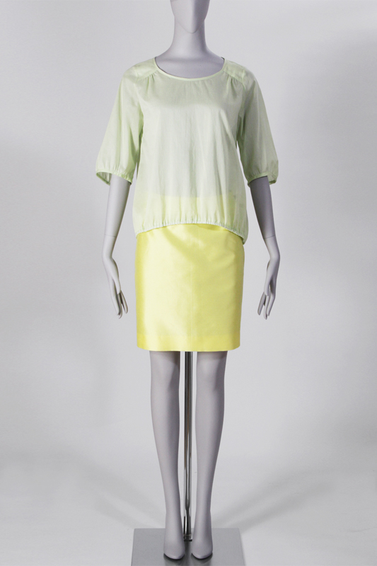 洋裁用型紙通販　型紙通販　五分袖パフスリーブブラウス　6Fanny　立体裁断