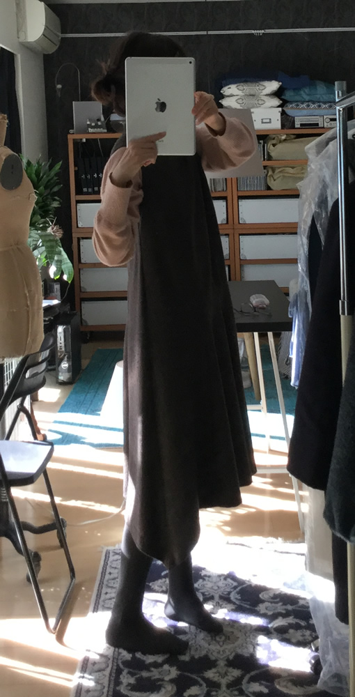 イレギュラーヘム ジャンスカ 型紙 8Orica