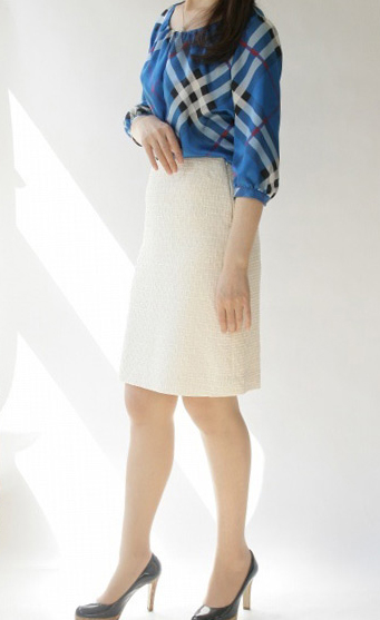 型紙通販 台形セミフレアースカート