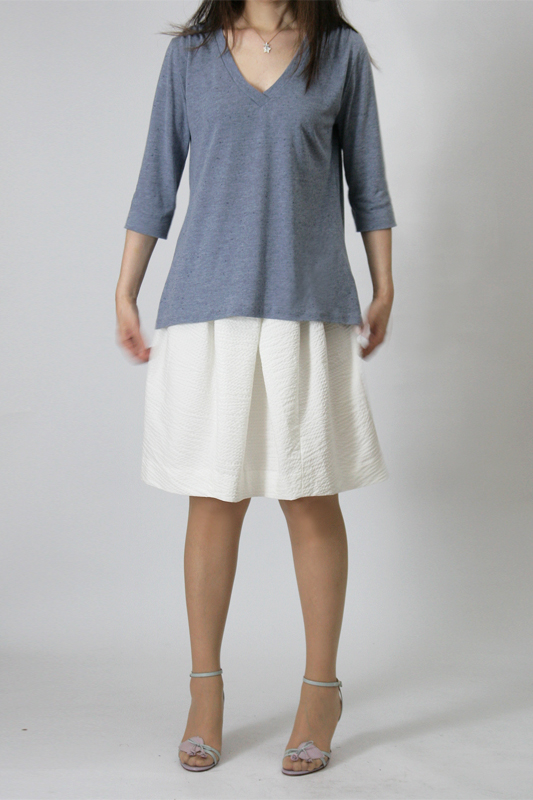 洋裁用型紙通販　型紙通販　Aラインプルオーバー　立体裁断