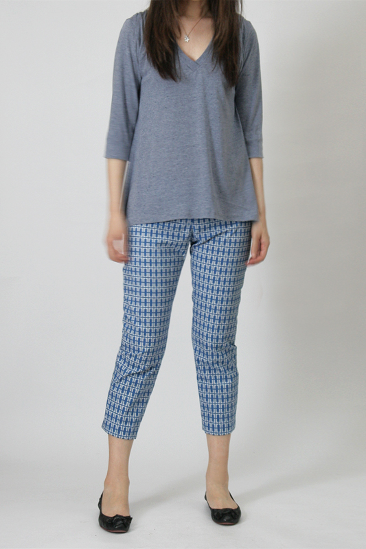 洋裁用型紙通販　型紙通販　Aラインプルオーバー　立体裁断