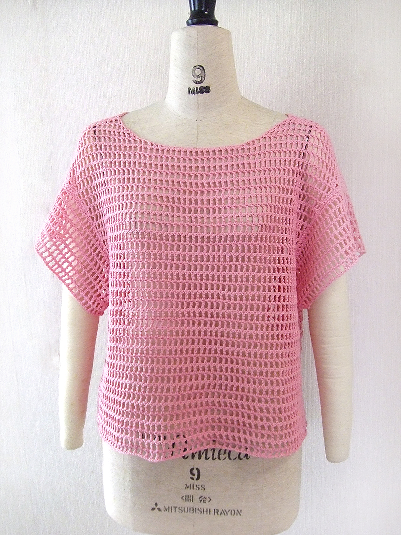 手編み,プルオーバー,K61002,前