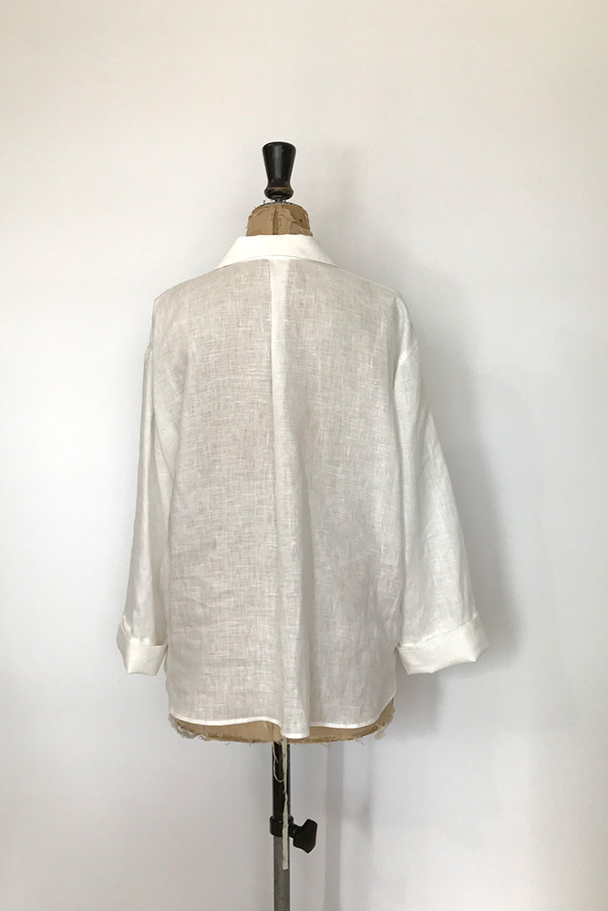 型紙 パターン ドロップショルダー スキッパー