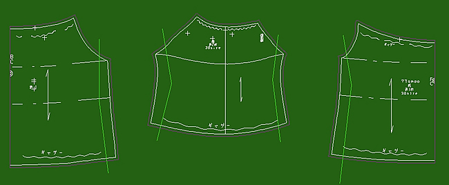 カットソー グレーディング