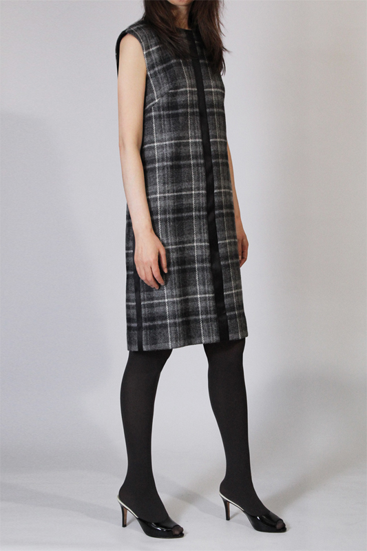 8LeGrooth ル・グルース　ノースリーブシフトワンピース　型紙通販