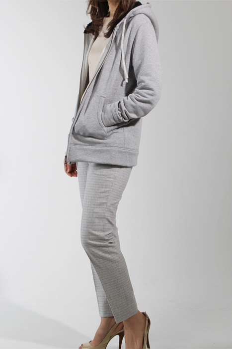 洋裁用型紙通販　型紙通販　7Cherish 前開きフーデッドパーカ　立体裁断